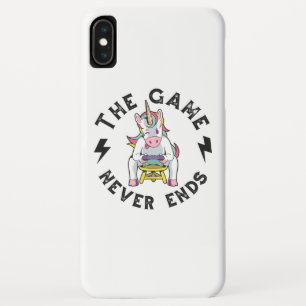 Case-Mate iPhone Case Le jeu n'est jamais terminé pour les licornes