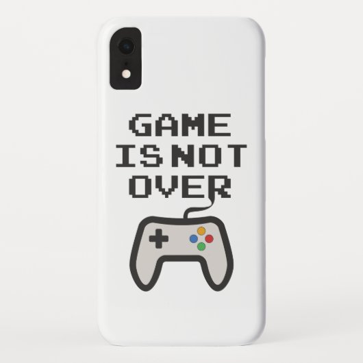 Coques Case-Mate iPhone Le jeu n'est pas terminé (Dos)