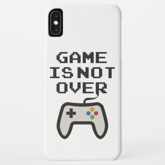 Coques Case-Mate iPhone Le jeu n'est pas terminé (Dos)