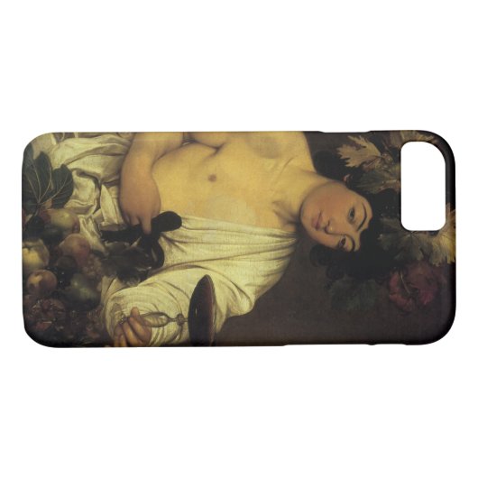 Coques Case-Mate iPhone Le jeune Bacchus (Dos (Horizontal))