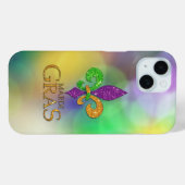 Coques Case-Mate iPhone Le Joe festif de SlipperyJoe thème Mardi Gras viol (Verso (horizontal))