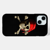 Coques Case-Mate iPhone Le Jolly roger (Verso (horizontal))