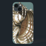 Etui iPhone Case-Mate Le joyau de l'océan<br><div class="desc">Un des plus beaux joyaux de l'océan est dans cette image. Trouvez cette grande coquille de Conch dans cette pièce encadrée d'art moderne. Cette grande image de coquille de Conch a un arrière - plan turquoise,  sépia et coquille blanche. Détendez-vous avec cette grande oeuvre d'art naturel.</div>