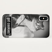 Coques Case-Mate iPhone Le Lait De Chat De Juge (Dos (Horizontal))