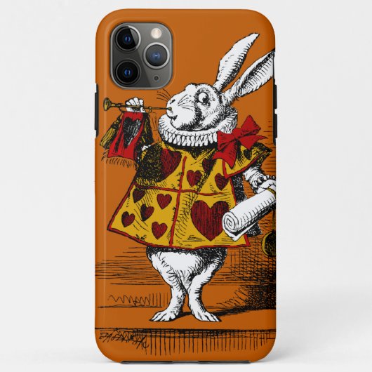 Coques Case-Mate iPhone Le lapin blanc (Dos)