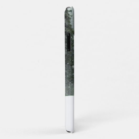 Coques Case-Mate iPhone Le léopard dans la neige (Dos/Droite)