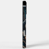 Coques Case-Mate iPhone Le léopard des neiges près du Creek (Verso / Droite)