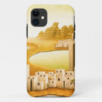 "Le lieu" - Moyen-Orient / Orient Desert Peinture