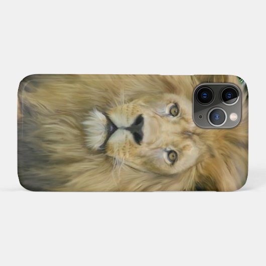 Coques Case-Mate iPhone Le lion (Dos (Horizontal))