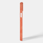 Coques Case-Mate iPhone LE LION DU CAP MENANT VERS LE BAS, Rose, Monogramm (Verso / Droite)