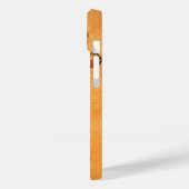 Coques Case-Mate iPhone LE LION DU CAP, orange antique, noir (Verso / Gauche)