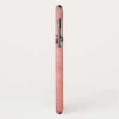 Coques Case-Mate iPhone LE LION DU CAP, Rose antique, Noir (Dos/Gauche)