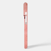 Coques Case-Mate iPhone LE LION DU CAP, Rose antique, Noir (Verso / Gauche)