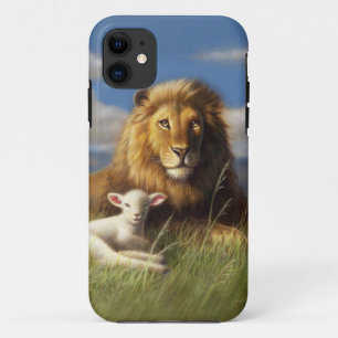 COQUE iPhone 11  LE LION ET L'AGNEAU