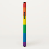 Coques Case-Mate iPhone Le logo Flash Rainbow (Dos/Droite)