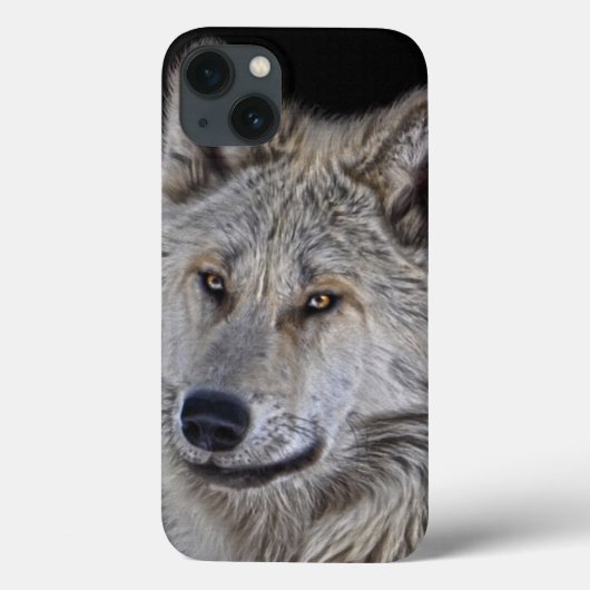 Coques Case-Mate iPhone Le loup blanc de l'Arctique face à la faune (Verso)
