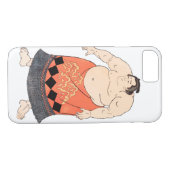 Coques Case-Mate iPhone Le lutteur de sumo (Dos (Horizontal))
