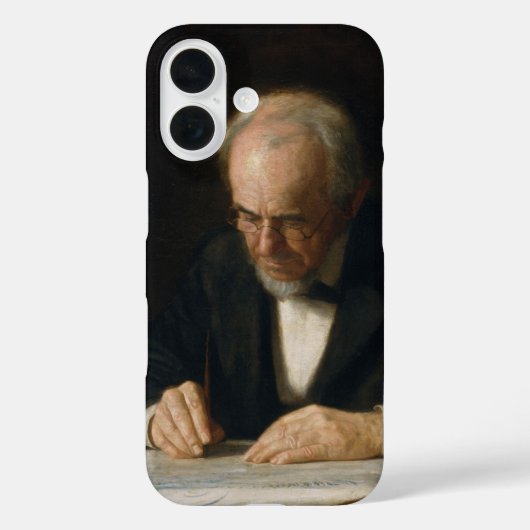 Coques Case-Mate iPhone Le Maître d'écriture par Thomas Eakins (Verso)