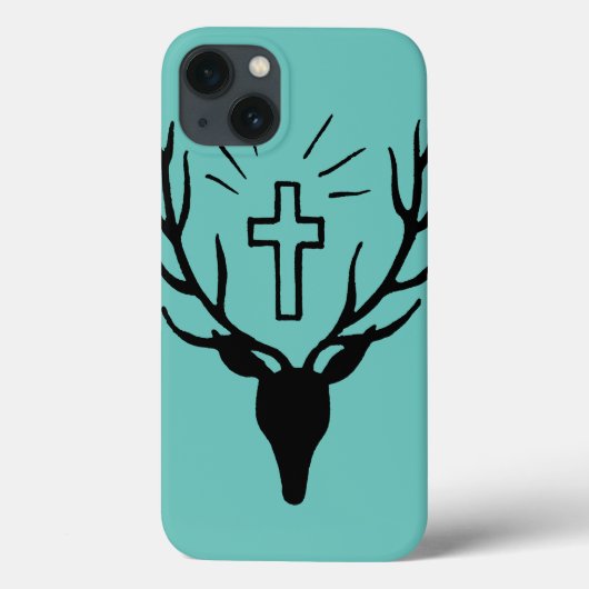 Coques Case-Mate iPhone Le mâle de Hubert de saint (Verso)