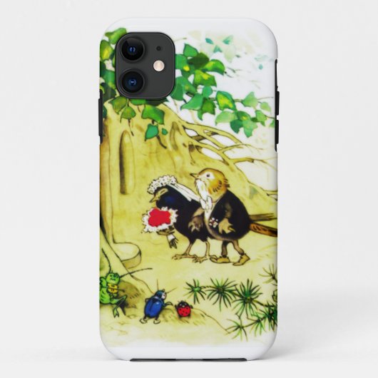 Coques Case-Mate iPhone Le mariage d'oiseau (Dos)