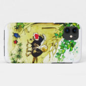 Coques Case-Mate iPhone Le mariage d'oiseau (Dos (Horizontal))