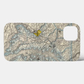 Coques Case-Mate iPhone Le Maryland, C.C, et le Delaware (Verso (horizontal))