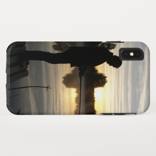 Coques Case-Mate iPhone Le matin du pêcheur (Dos (Horizontal))