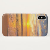Coques Case-Mate iPhone Le matin Sun au bord de la mer (Dos (Horizontal))