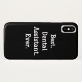 Coques Case-Mate iPhone Le meilleur. Assistant dentaire. Jamais (Dos (Horizontal))