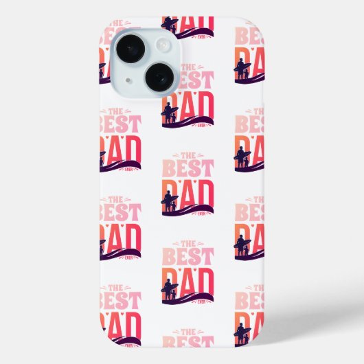 Coques Case-Mate iPhone Le Meilleur Papa du Monde (Verso)