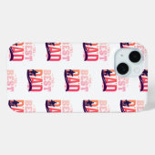 Coques Case-Mate iPhone Le Meilleur Papa du Monde (Verso (horizontal))