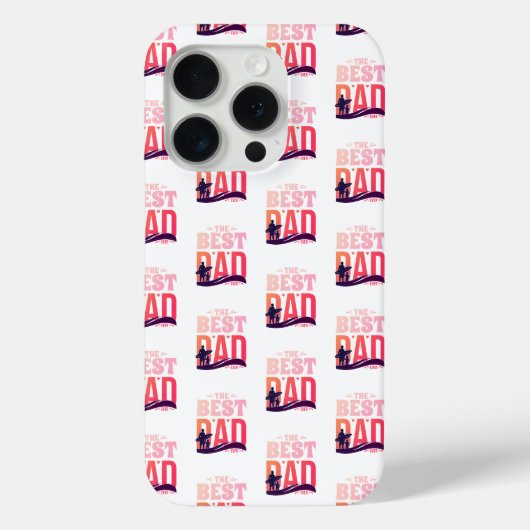 Coques Case-Mate iPhone Le Meilleur Papa du Monde (Verso)