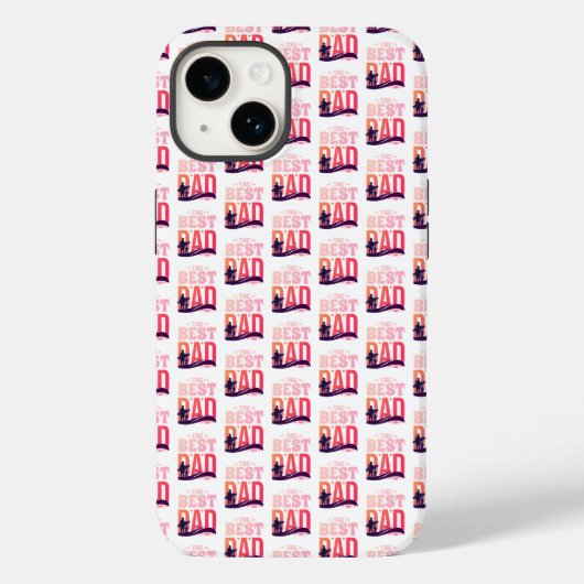 Coques Case-Mate iPhone Le Meilleur Papa du Monde (Verso)