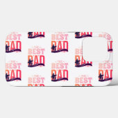 Coques Case-Mate iPhone Le Meilleur Papa du Monde (Verso (horizontal))