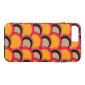 Coques Case-Mate iPhone Le mod entoure l'orange (Dos (Horizontal))