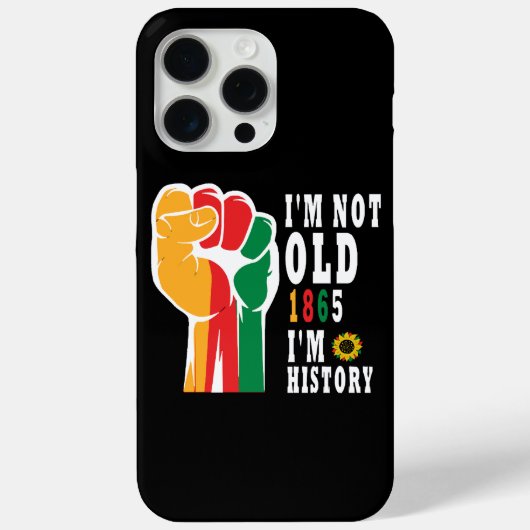 Coques Case-Mate iPhone Le Mois de l'histoire des Noirs célèbre la montée (Verso)