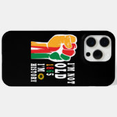 Coques Case-Mate iPhone Le Mois de l'histoire des Noirs célèbre la montée (Verso (horizontal))