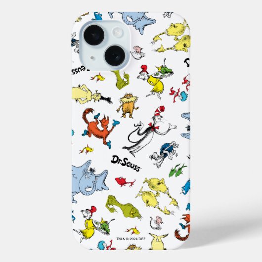 Coques Case-Mate iPhone Le monde du Dr Seuss Motif (Verso)