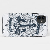 Coques Case-Mate iPhone Le monde est grand - allez les explorent (Dos (Horizontal))