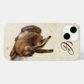 Coques Case-Mate iPhone LE MONogramme DU RABBIT ( Jeune Lièvre ) (Verso (horizontal))