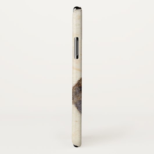 Coques Case-Mate iPhone LE MONogramme DU RABBIT ( Jeune Lièvre ) (Dos/Droite)