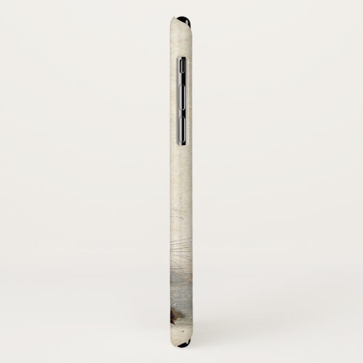 Coques Case-Mate iPhone LE MONogramme DU RABBIT ( Jeune Lièvre ) (Dos/Gauche)