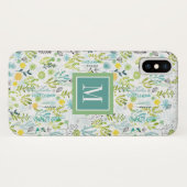 Coques Case-Mate iPhone Le monogramme | sauvage et modèlent librement (Dos (Horizontal))