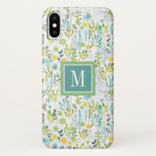 Coque iPhone X Le monogramme sauvage et modèlent librement