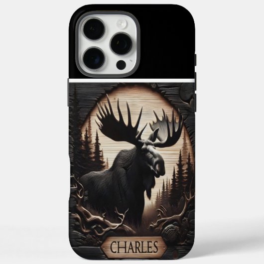 Coques Case-Mate iPhone Le Moosewood de Charles (Verso)