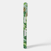 Coques Case-Mate iPhone Le Motif blanc Lotus Tropical Canopy (Verso / Droite)