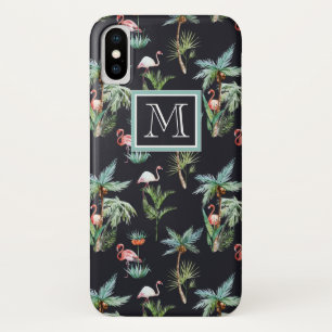 Case-Mate iPhone Case Le motif de paume d'aquarelle ajoutent votre