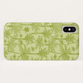 Coques Case-Mate iPhone Le Motif des palmiers verts (Dos (Horizontal))