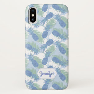 Coque Case-Mate Pour iPhone Le motif en pastel tropical d'ananas ajoutent