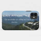 Coques Case-Mate iPhone Le Mountians appellent (Dos (Horizontal))